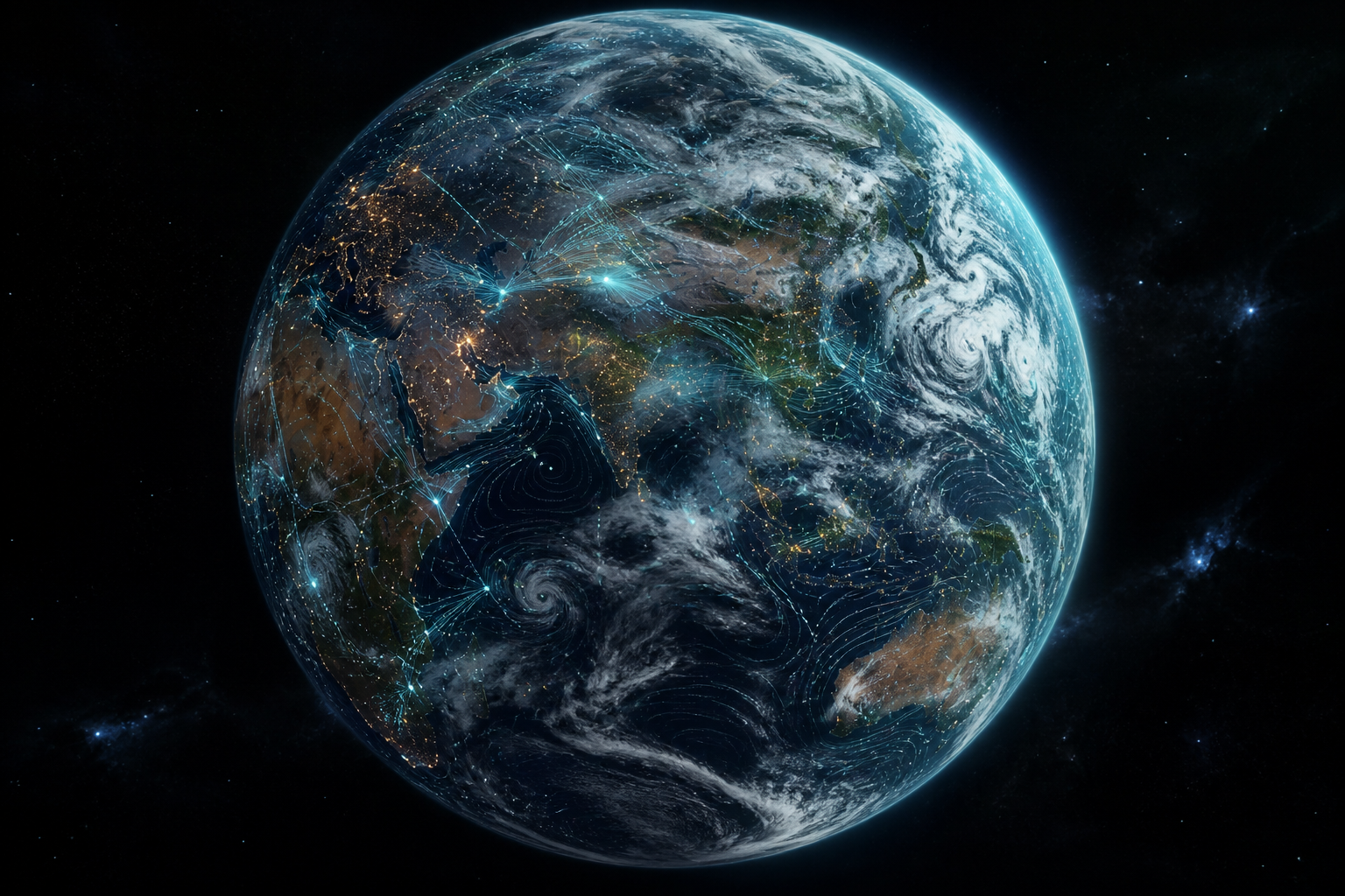 质感与动效 · 电影级 3D 场景